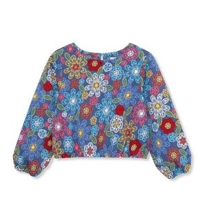 Peek Flower Print Pullover Size 6/7